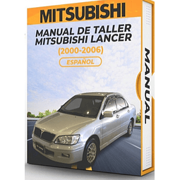 Manuale d'officina Mitsubishi Lancer (2000-2006) PDF 