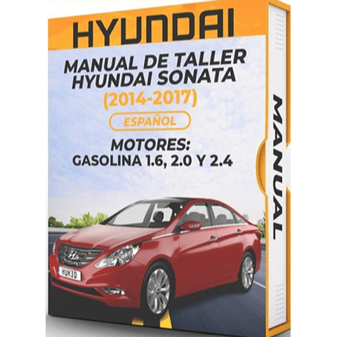 Manuale di officina Hyundai Sonata (2014, 2015, 2016, 2017) 1.6, 2.0 E 2.4