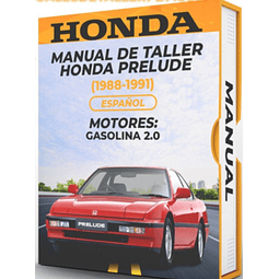 Manuale di officina Honda Prelude (1988, 1989, 1990, 1991) 2.0 ***