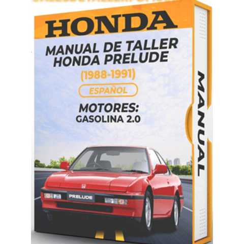 Manuale di officina Honda Prelude (1988, 1989, 1990, 1991) 2.0 ***