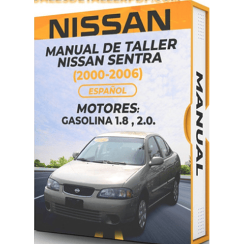 Manuale di officina Nissan Sentra (2000, 2001, 2002, 2003, 2004, 2005, 2006) 1.8 e 2.0