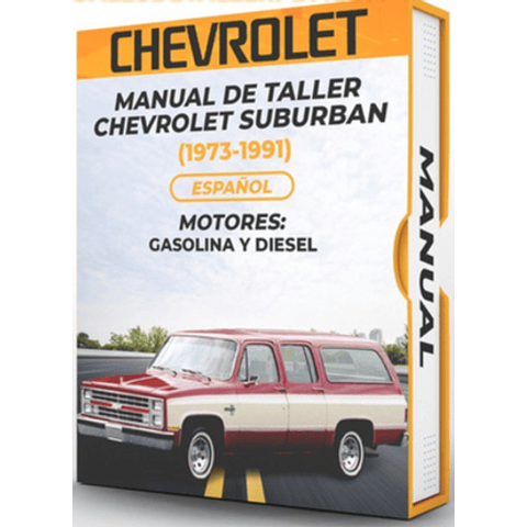 Manuale d'officina Chevrolet Suburban (1973, 1974, 1975, 1976, 1977, 1978, 1979, 1980, 1981)