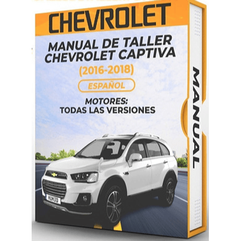 Manuale di officina Chevrolet Captiva (2016, 2017, 2018) 
