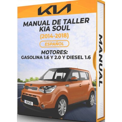Manuale d'officina Kia Soul (2014, 2015, 2016, 2017, 2018) 