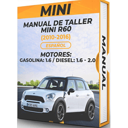 Manuale di officina Mini R60 (2010-2016) PDF