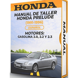Manuale di officina Honda Prelude (1991, 1992, 1993, 1994, 1995, 1996)  2.0, 2.2 e 2.3 PDF