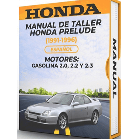 Manuale di officina Honda Prelude (1991, 1992, 1993, 1994, 1995, 1996)  2.0, 2.2 e 2.3 PDF