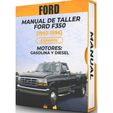 Manuale di officina Ford F350 (1992, 1993, 1994, 1995, 1996)