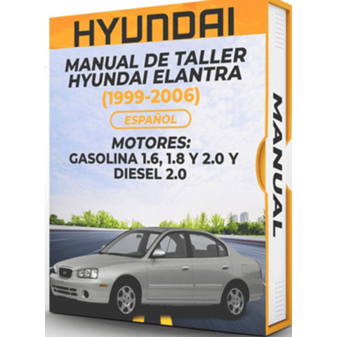 Manuale di officina Hyundai Elantra (1999, 2000, 2001, 2002, 2003, 2004, 2005, 2006) 