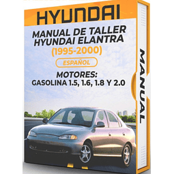 Manuale di officina Hyundai Elantra (1995, 1996, 1997, 1998, 1999, 2000) 