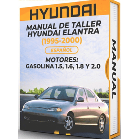 Manuale di officina Hyundai Elantra (1995, 1996, 1997, 1998, 1999, 2000) 