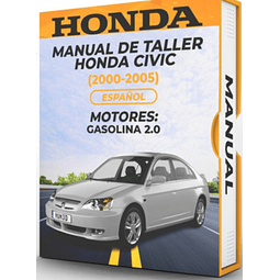 Manuale di officina Honda Civic (2000, 2001, 2002, 2003, 2004, 2005) PDF