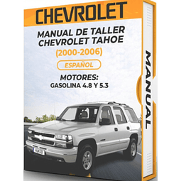 Manuale di officina Chevrolet Tahoe (2000, 2001, 2002, 2003, 2004, 2005, 2006) 4.8 e 5.3 PDF