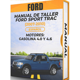 Manuale di officina Ford Sport Trac (2007, 2008, 2009, 2010) 4.0 E 4.6