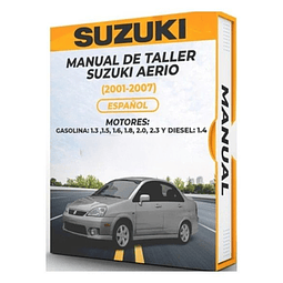 Manuale di officina Suzuki Aerio (2001, 2002, 2003, 2004, 2005, 2006, 2007) PDF