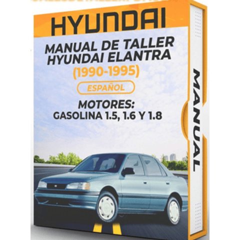 Manuale di officina Hyundai Elantra (1990, 1991, 1992, 1993, 1994, 1995) 