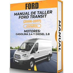 Manuale di officina Ford Transit (2006, 2007, 2008, 2009, 2010, 2011, 2012, 2013, 2014, 2015, 2016, 2017) 