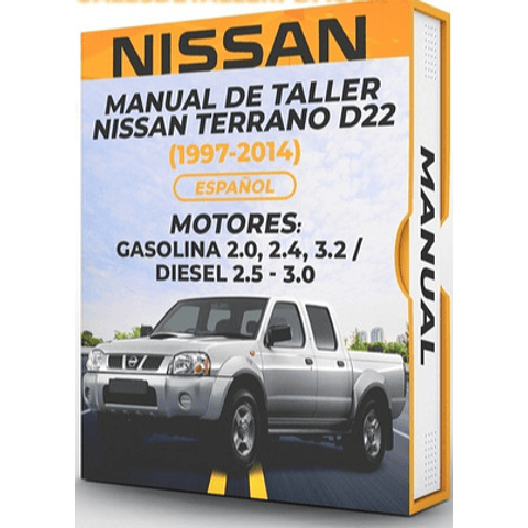 Manuale di officina Nissan Terrano D22 (2005, 2006, 2007, 2008, 2009, 2010, 2011, 2012, 2013, 2014)