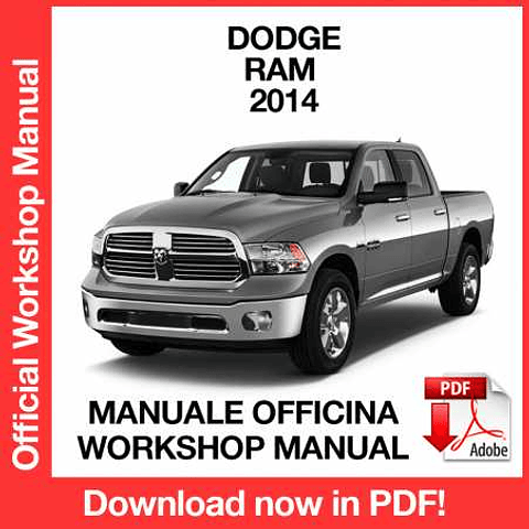 Manuale Officina Dodge Ram 1500 (2014) (EN)