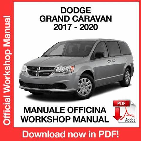 Manuale Officina Dodge Grand Caravan (2017-2018-2019-2020) (EN)