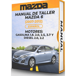 Manuale di officina Mazda 6 (2007-2012) PDF