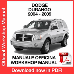 Manuale Officina Dodge Durango (2004-2005-2006-2007-2008-2009) (EN)