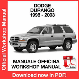 Manuale Officina Dodge Durango (1998-1999-2000-2001- 2002-2003) (EN)