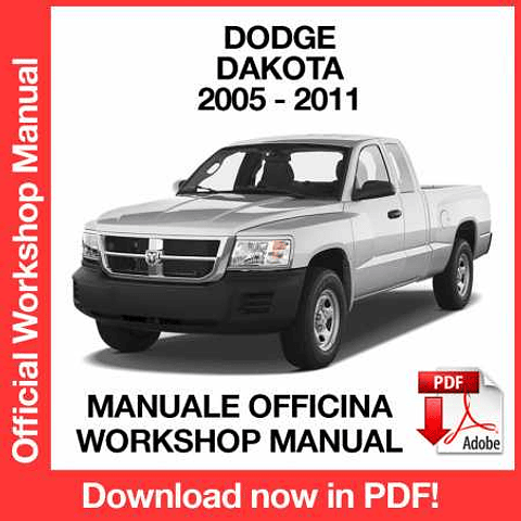 Manuale Officina Dodge Dakota (2005-2006-2007-2008-2009-2010-2011) (EN)