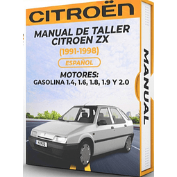 Manuale di officina Citroen Zx (1991-1998) PDF
