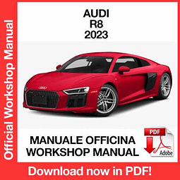 Manuale Officina Audi R8 (2023) (EN)