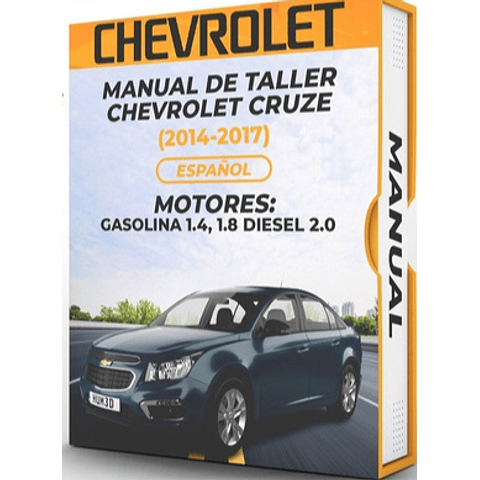 Manuale di officina Chevrolet Cruze (2014-2017) PDF