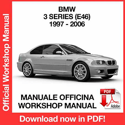Manuale Officina BMW Serie 3 E46 (1997-1998-1999-2000-2001- 2002-2003-2004-2005-2006) (EN)