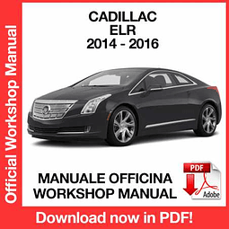 Manuale Officina Cadillac ELR (2014-2015-2016) (EN)
