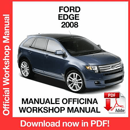 Manuale Officina Ford Edge (2008) (EN)