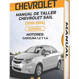 Manuale di officina Chevrolet Sail (MOTORI 2010, 2011, 2012, 2013, 2014: BENZINA 1.2 E 1.4)