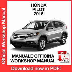 Manuale Officina Honda Pilot (2016) (EN)