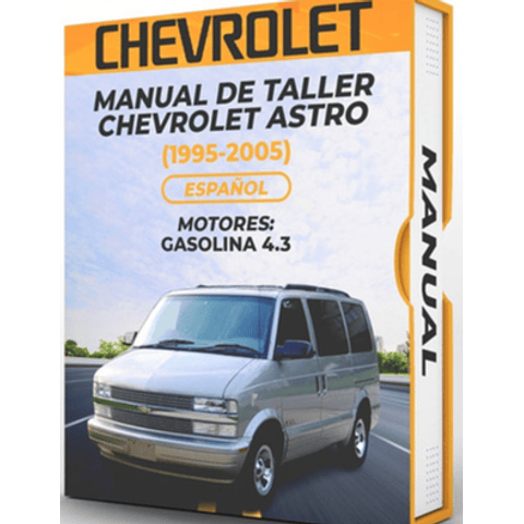 Manuale di officina Chevrolet Astro (1995, 1996, 1997, 1998, 1999, 2000, 2001, 2002, 2003, 2004, 2005)