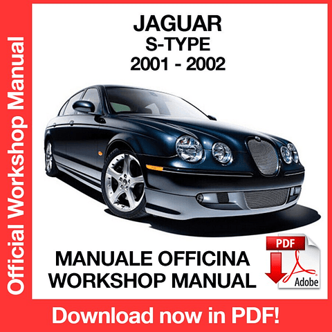 Manuale Officina Jaguar S-Type (2001-2002) (EN)