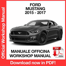 Manuale Officina Ford Mustang 6 (2015-2016-2017) (EN)