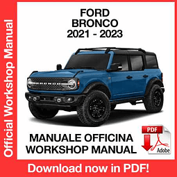 Manuale Officina Ford Bronco (2021-2022-2023) (EN)