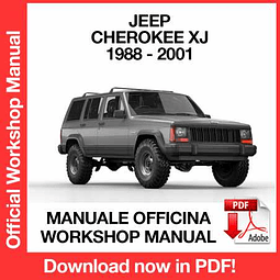 Manuale Officina Jeep Cherokee XJ (1988-1999-2000-2001) (EN)