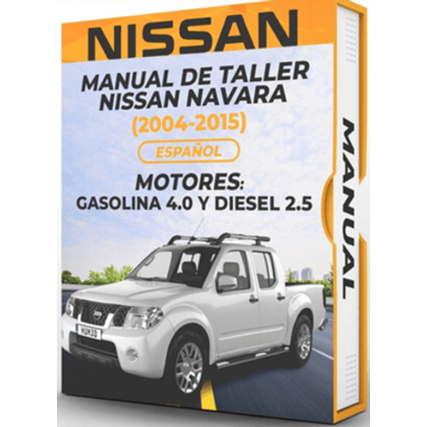 Manuale d'officina Nissan Navara (MOTORI 2010, 2011, 2012, 2013, 2014, 2015: BENZINA 4.0 E DIESEL 2.5)