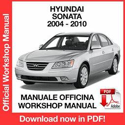 Manuale Officina Hyundai Sonata (2004-2005-2006-2007-2008-2009-2010) (EN)