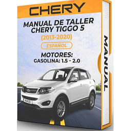Manuale di officina Chery Tiggo 5 (2013, 2014, 2015, 2016, 2017, 2018, 2019, 2020) MOTORI: BENZINA: 1.5 - 2.0