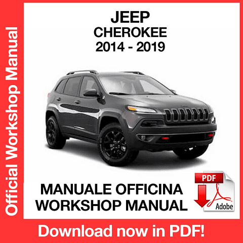 Manuale Officina Jeep Cherokee Trailhawk (2014-2015-2016-2017-2018-2019) (EN)