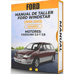 Manuale di officina Ford Windstar (1998, 1999, 2000, 2001, 2002, 2003)