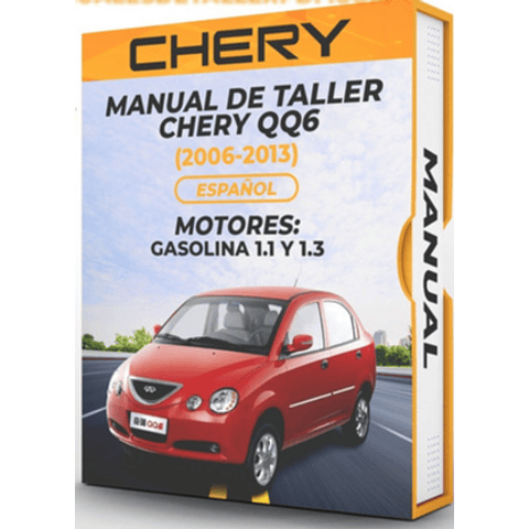 Manuale di officina Chery QQ6 (2006, 2007, 2008, 2009, 2010, 2011, 2012, 2013) BENZINA 1.1 E 1.3