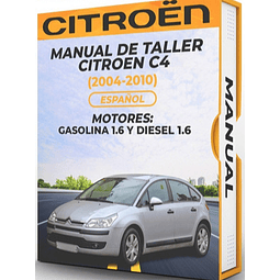 Manuale di officina Citroen C4 (2004, 2005, 2006, 2007, 2008, 2009, 2010) 1.6 