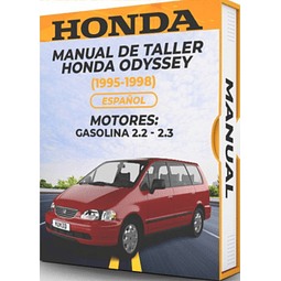 Manuale di officina Honda Odyssey (1995, 1996, 1997, 1998) 2.2, 2.3***