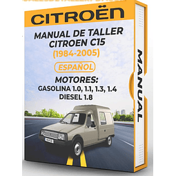Manuale di officina Citroen C15 (2000, 2001, 2002, 2003, 2004, 2005)